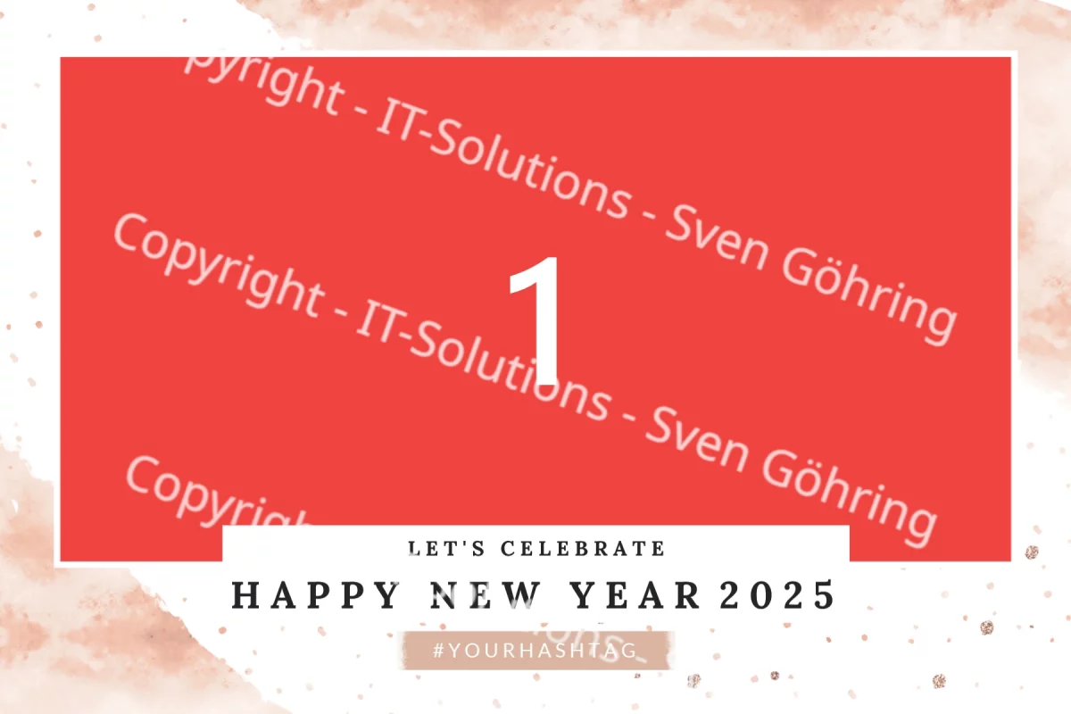 happyNewYearSilvester Fotobox Rahmen Silvester 1