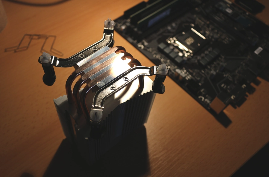 Be Quiet! Tower Kühler Unterseite