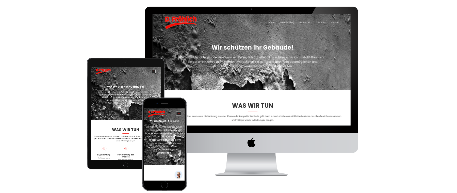 Website Erstellung - One-Pager